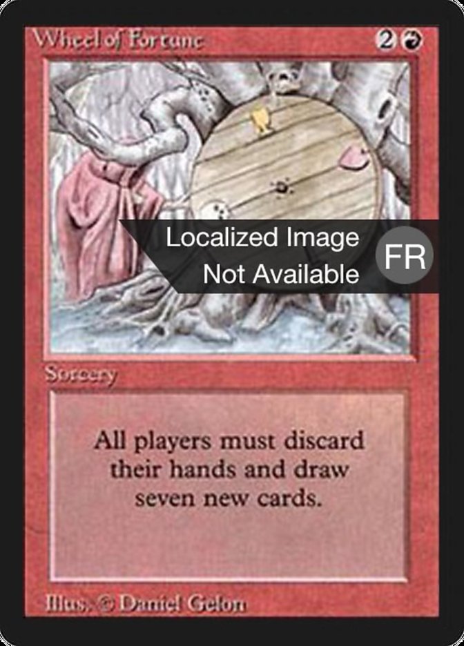 Wheel of Fortune [Foreign Black Border] (FBB 185)