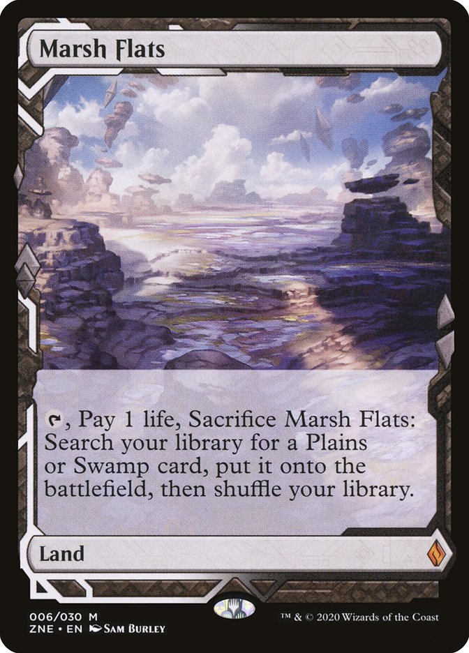 Marsh Flats [Zendikar Rising Expeditions] (ZNE 6)