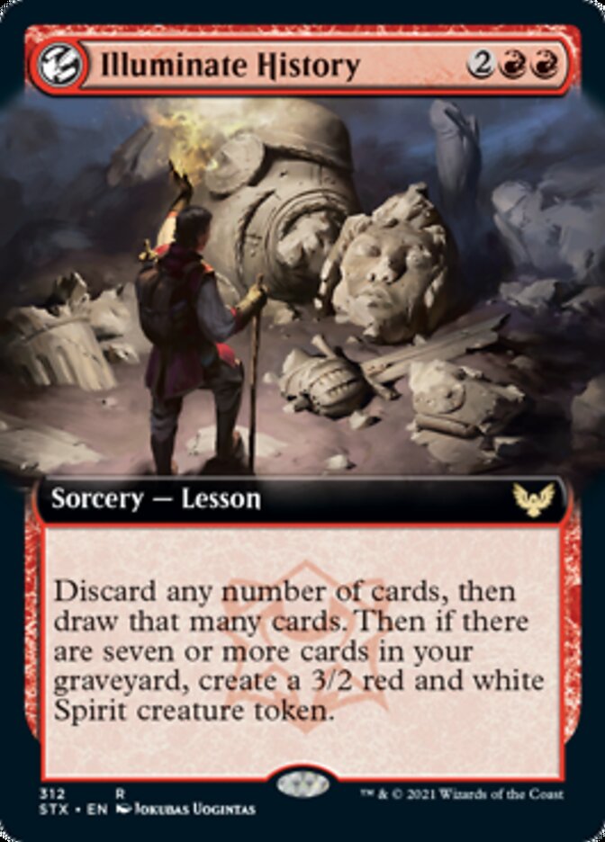 Illuminate History (Extended) [Strixhaven: School of Mages] (STX 312)