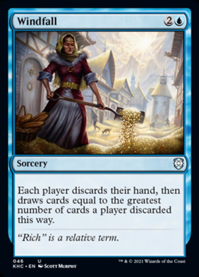 Windfall [Kaldheim Commander] (KHC 46)