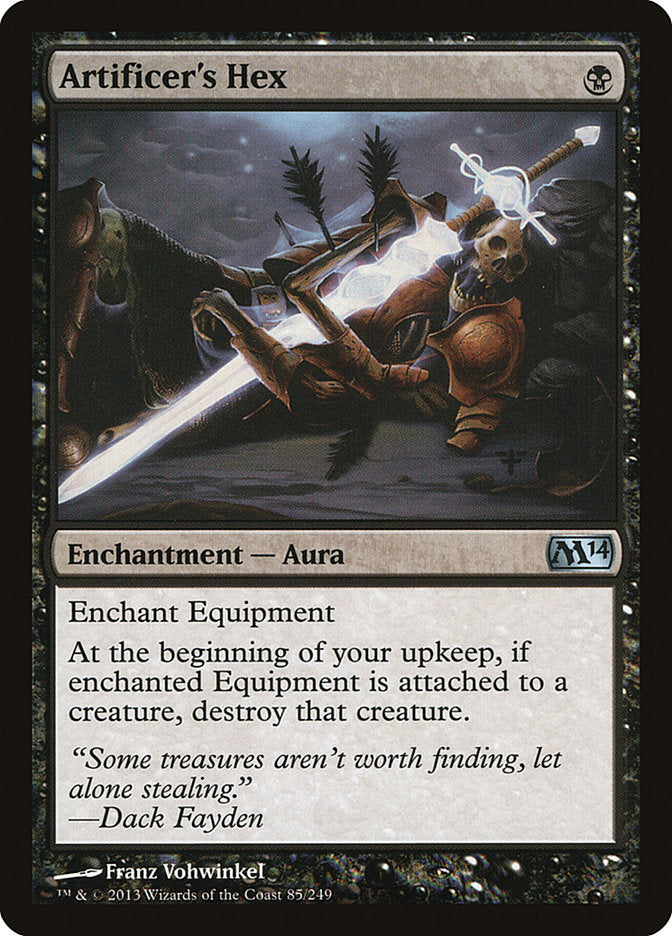Artificer's Hex [Magic 2014] (M14 85)