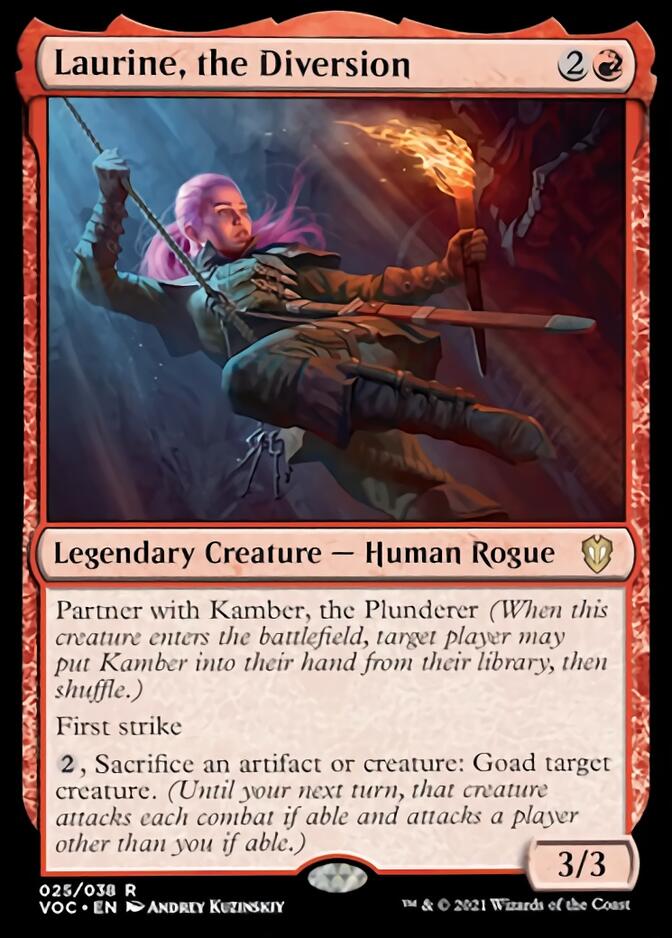 Laurine, the Diversion [Innistrad: Crimson Vow Commander] (VOC 25)