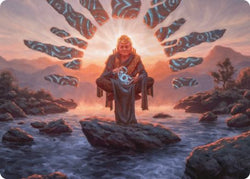 Jadzi, Oracle of Arcavios Art Card [Strixhaven: School of Mages Art Series] (ASTX 28)