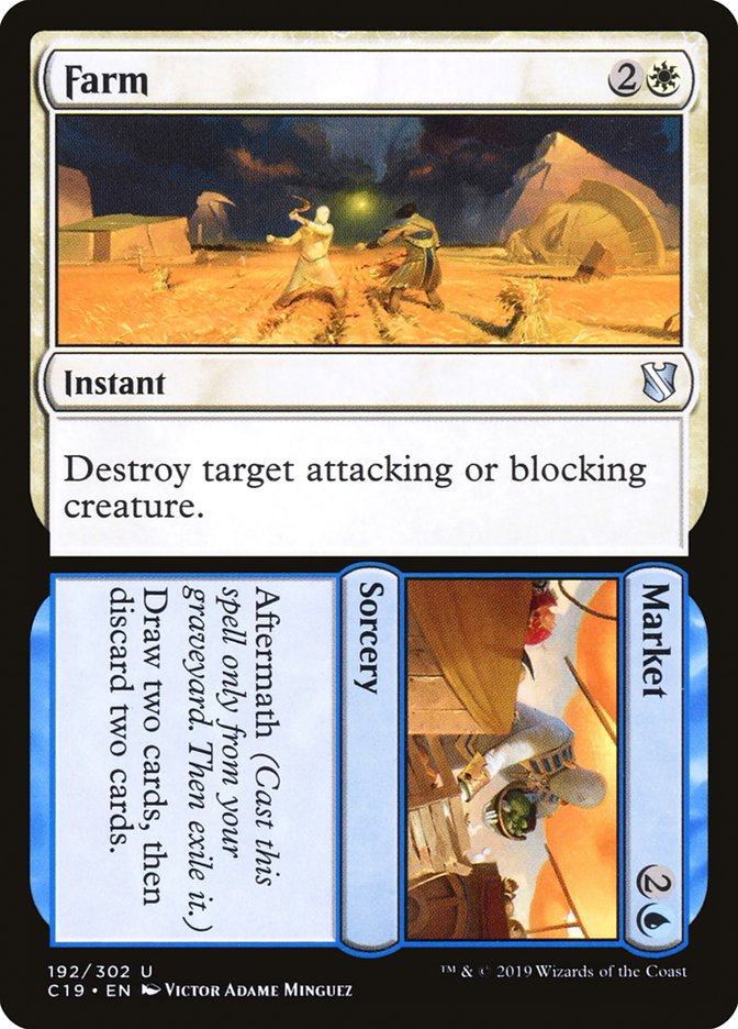 Farm // Market [Commander 2019] (C19 192)
