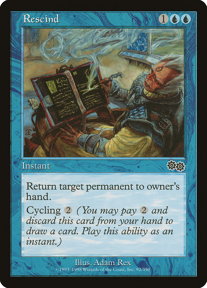Rescind [Urza's Saga] (USG 92)