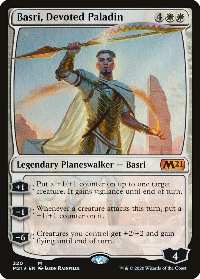 Basri, Devoted Paladin [Core Set 2021] (M21 320)