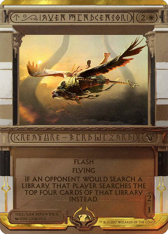 Aven Mindcensor (Invocation) [Amonkhet Invocations] (MP2 2)