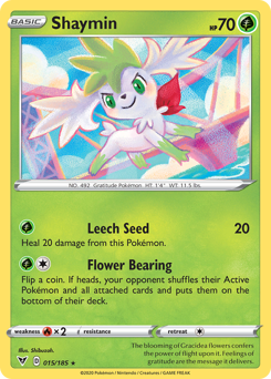 Shaymin (15) [Sword & Shield: Vivid Voltage]