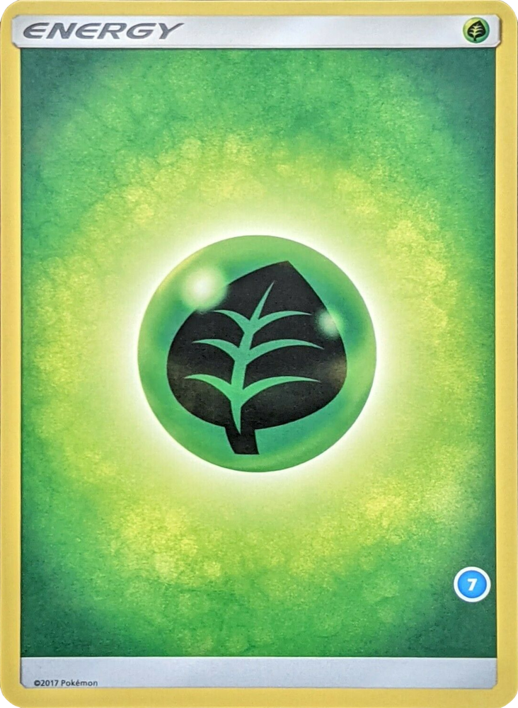 Grass Energy (7) [Sun & Moon: Trainer Kit - Alolan Sandslash & Alolan Ninetales]