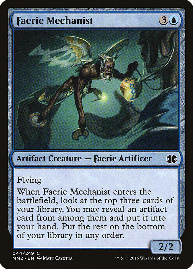 Faerie Mechanist [Modern Masters 2015] (MM2 44)