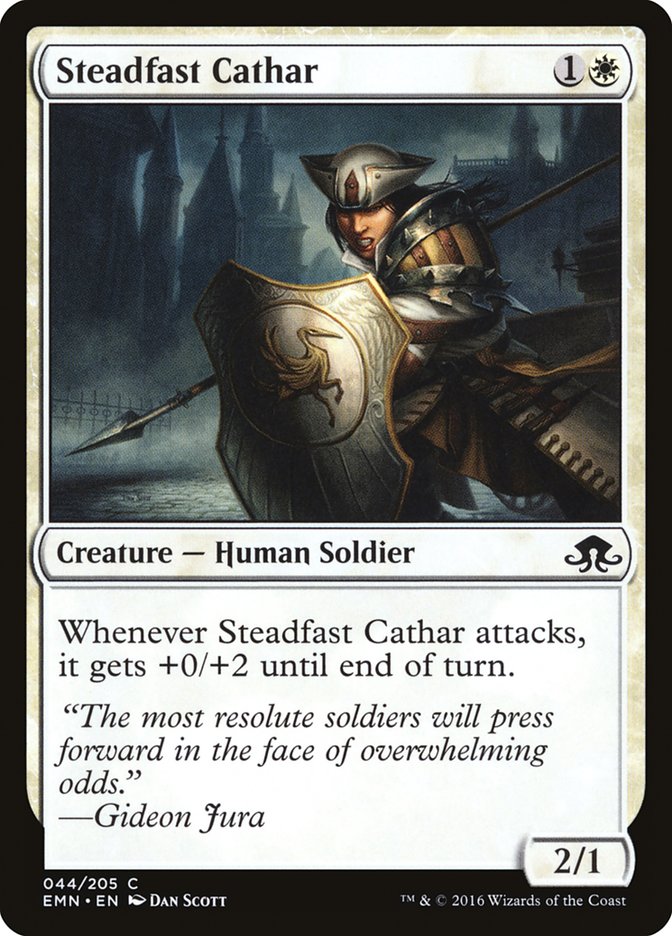 Steadfast Cathar [Eldritch Moon] (EMN 44)