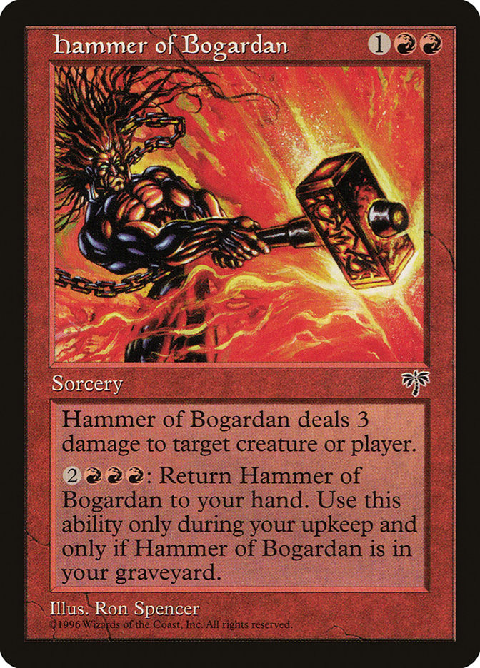 Hammer of Bogardan [Mirage] (MIR 181)