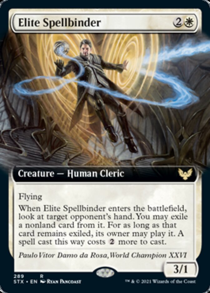 Elite Spellbinder (Extended) [Strixhaven: School of Mages] (STX 289)