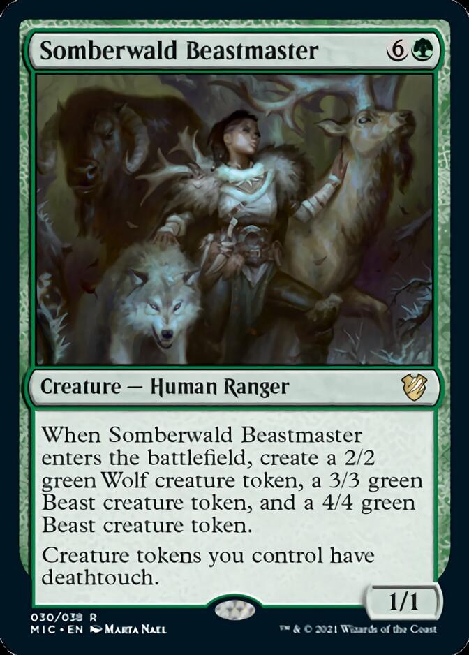 Somberwald Beastmaster [Innistrad: Midnight Hunt Commander] (MIC 30)