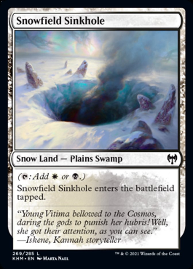 Snowfield Sinkhole [Kaldheim] (KHM 269)