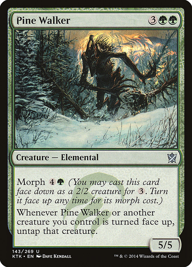 Pine Walker [Khans of Tarkir] (KTK 143)