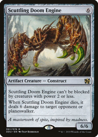 Scuttling Doom Engine [Duel Decks: Elves vs. Inventors] (DDU 61)