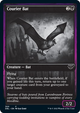 Courier Bat [Innistrad: Double Feature] (DBL 369)