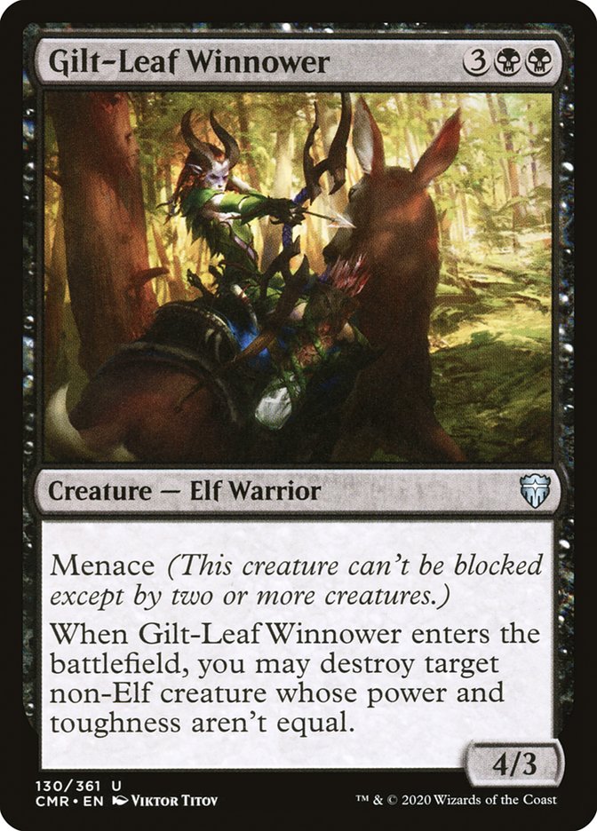 Gilt-Leaf Winnower [Commander Legends] (CMR 130)