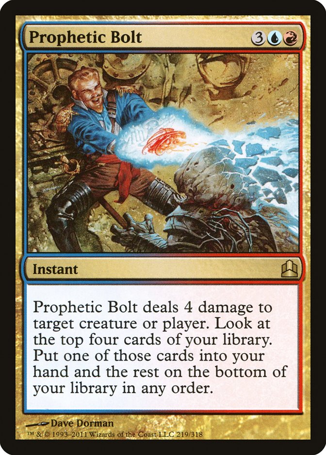 Prophetic Bolt [Commander 2011] (CMD 219)