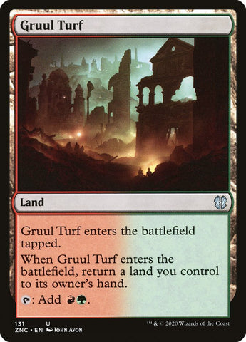 Gruul Turf [Zendikar Rising Commander] (ZNC 131)