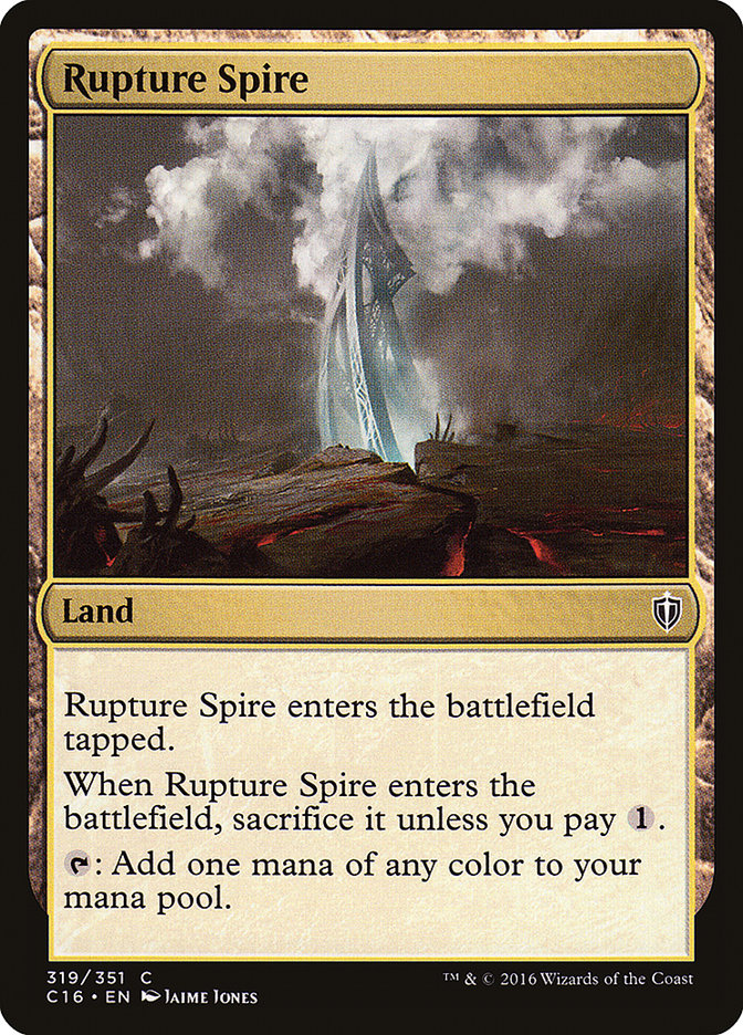 Rupture Spire [Commander 2016] (C16 319)