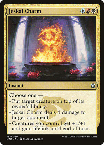 Jeskai Charm [Khans of Tarkir] (KTK 181)