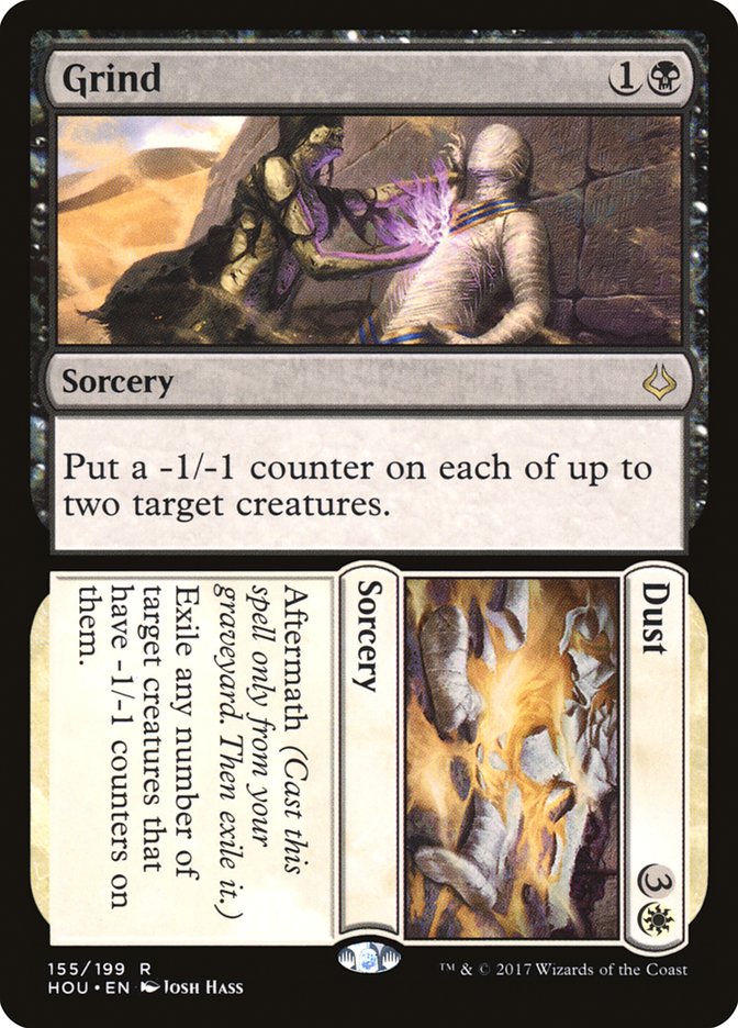 Grind // Dust [Hour of Devastation] (HOU 155)