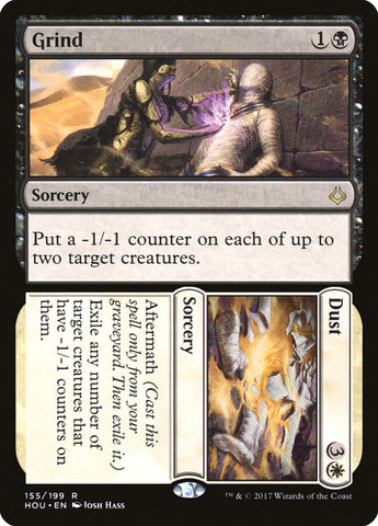 Grind // Dust [Hour of Devastation] (HOU 155)