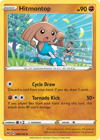 Hitmontop (88) [Sword & Shield: Vivid Voltage]