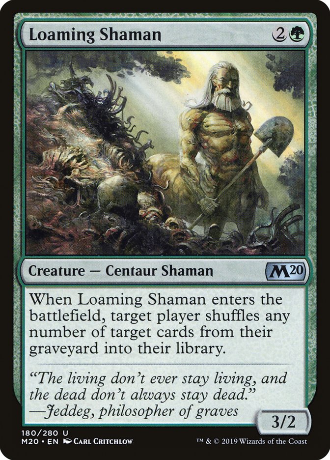 Loaming Shaman [Core Set 2020] (M20 180)