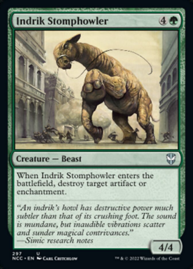 Indrik Stomphowler [Streets of New Capenna Commander] (NCC 297)