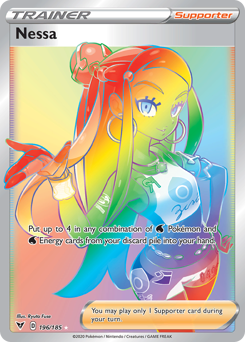 Nessa (196) [Sword & Shield: Vivid Voltage]