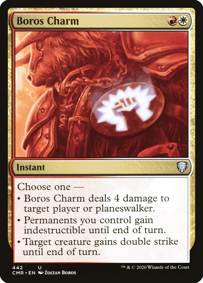 Boros Charm [Commander Legends] (CMR 442)