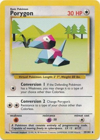 Porygon (39/102) [Base Set]