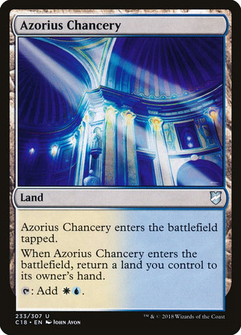 Azorius Chancery [Commander 2018] (C18 233)