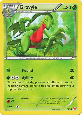 Grovyle (18/30) [XY: Trainer Kit - Latias & Latios]