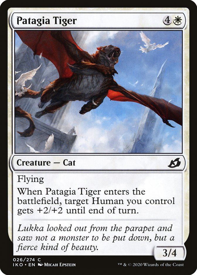 Patagia Tiger [Ikoria: Lair of Behemoths] (IKO 26)