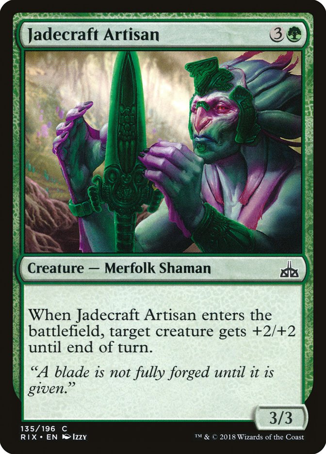 Jadecraft Artisan [Rivals of Ixalan] (RIX 135)