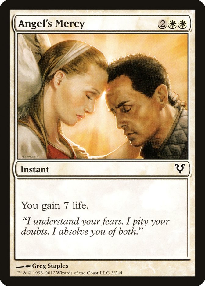 Angel's Mercy [Avacyn Restored] (AVR 3)