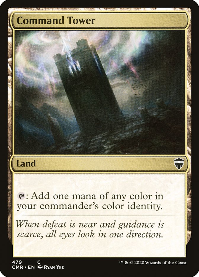 Command Tower (479) [Commander Legends] (CMR 479)