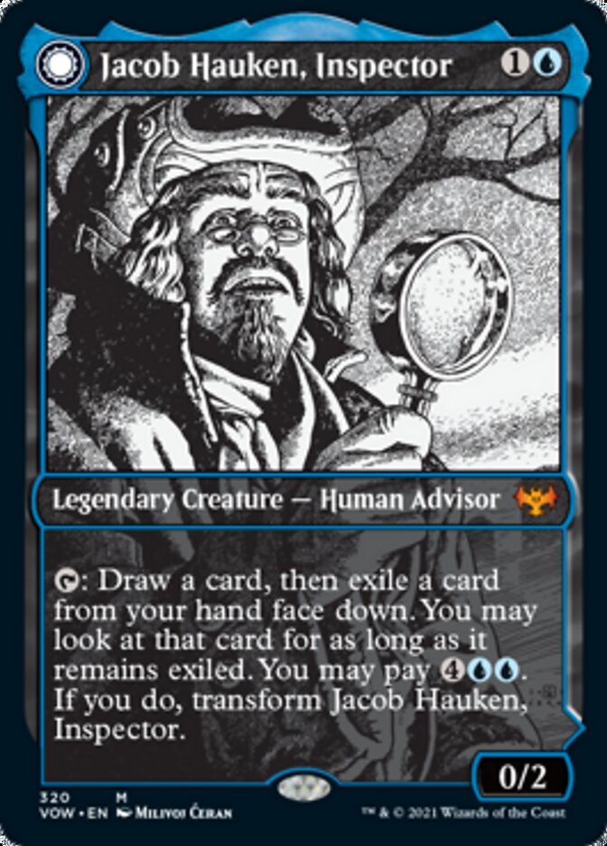 Jacob Hauken, Inspector // Hauken's Insight (Showcase Eternal Night) [Innistrad: Crimson Vow] (VOW 320)