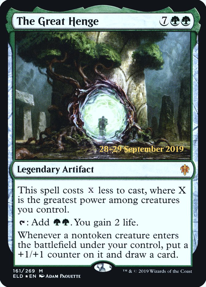The Great Henge  [Throne of Eldraine Prerelease Promos] (PELD 161S)