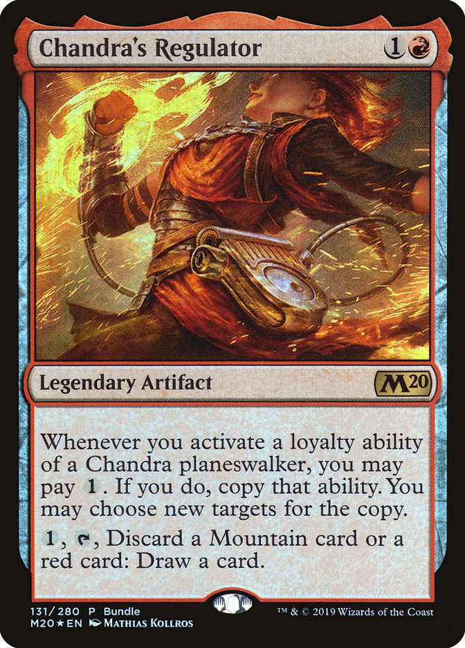 Chandra's Regulator (Bundle) [Core Set 2020 Promos] (PM20 131)