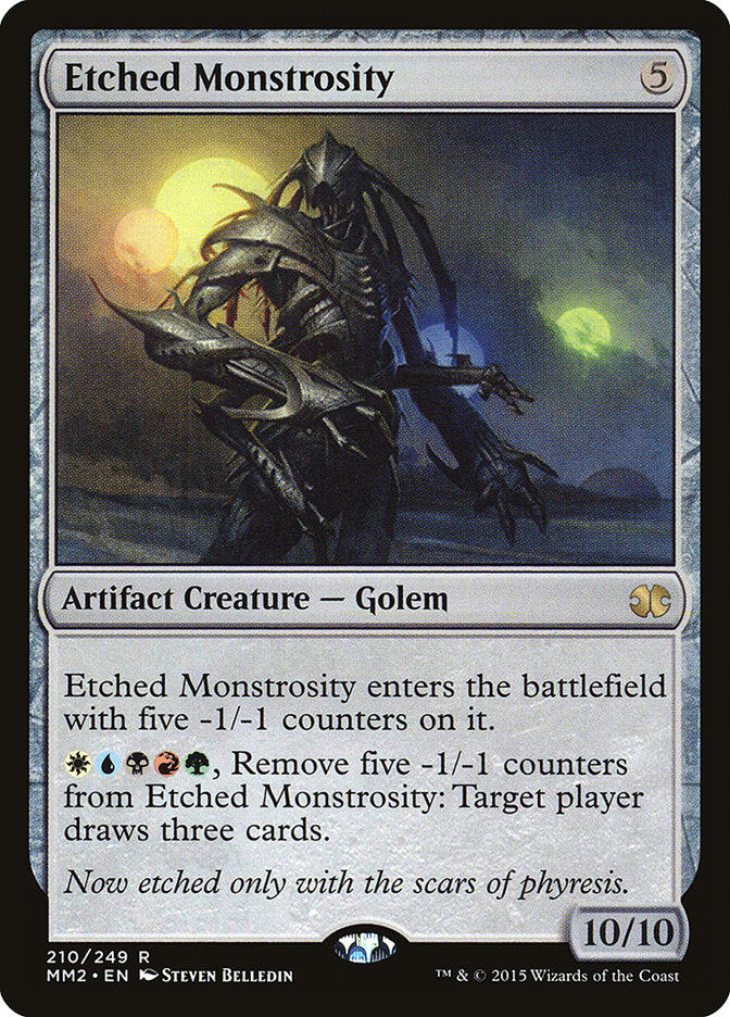 Etched Monstrosity [Modern Masters 2015] (MM2 210)