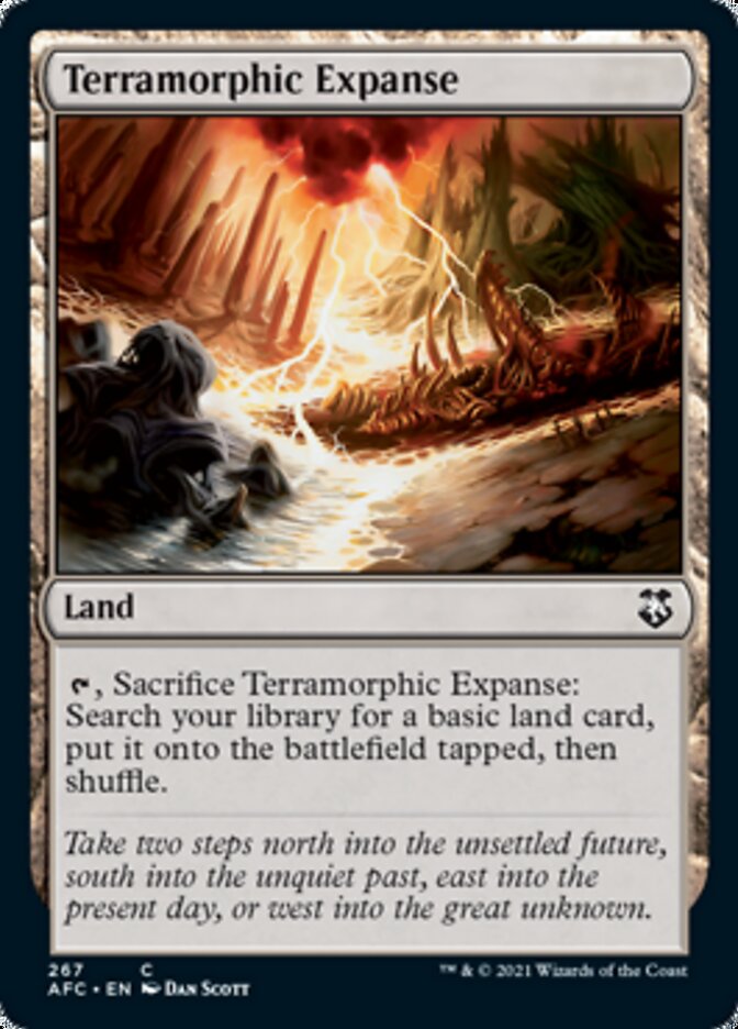 Terramorphic Expanse [Dungeons & Dragons: Adventures in the Forgotten Realms Commander] (AFC 267)