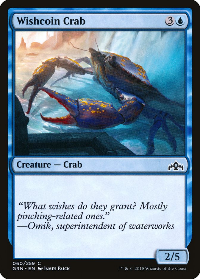 Wishcoin Crab [Guilds of Ravnica] (GRN 60)