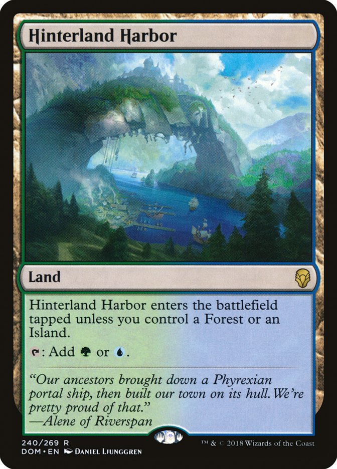 Hinterland Harbor [Dominaria] (DOM 240)