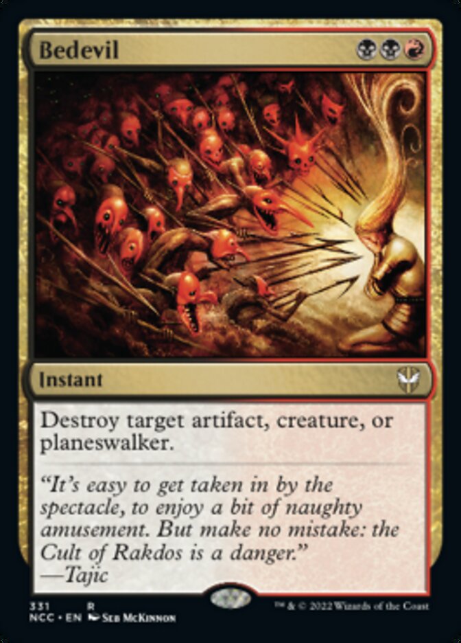 Bedevil [Streets of New Capenna Commander] (NCC 331)