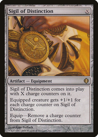 Sigil of Distinction [Shards of Alara] (ALA 219)